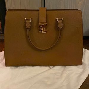 Ralph Lauren Leather Satchel